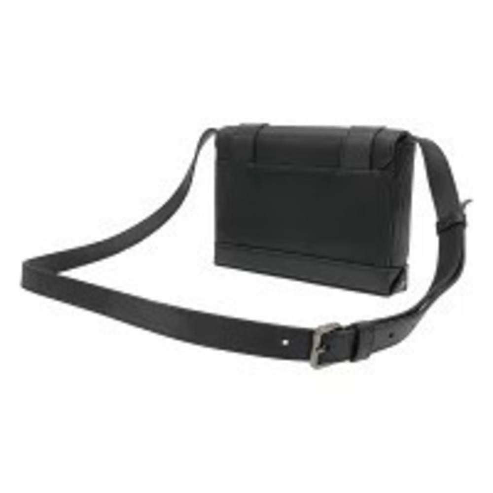 Dior Leather Christian Crossbody  strap Black horizontal Bag WW Black